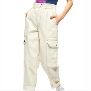 Urban Outfitters BDG High Waisted Blaine Relaxed Skate Cargo Jean
